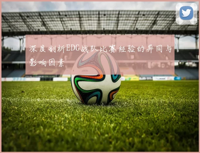 深度剖析EDG战队比赛经验的异同与影响因素