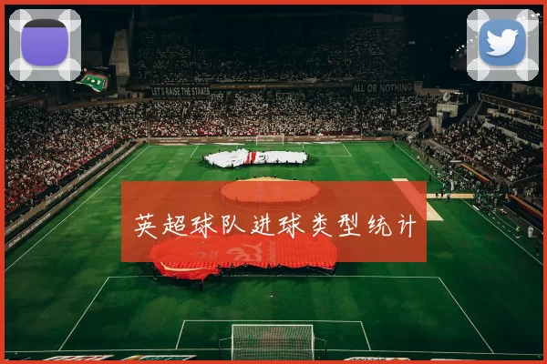 英超球队进球类型统计